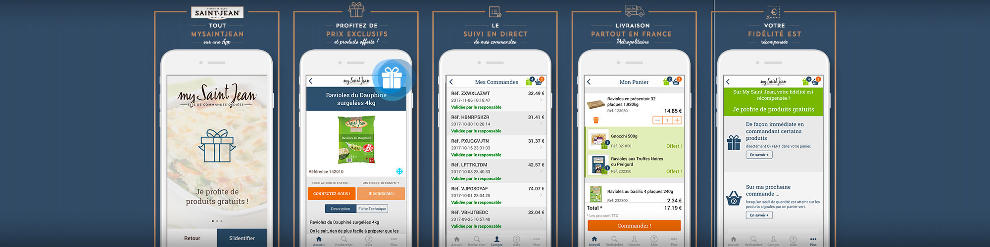 Preview My Saint Jean mobile, l'application pour IOS apple et Android Google