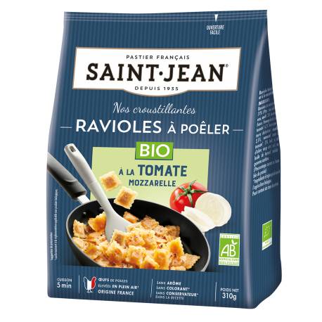 Achat de Ravioles à poêler à la Tomate & Mozzarelle BIO - 310g