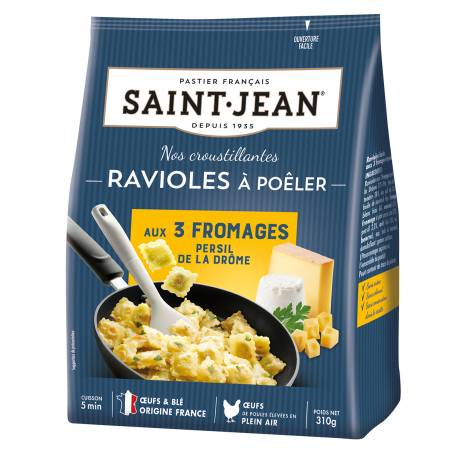 Achat de Ravioles à poêler aux 3 fromages Persil de la Drôme - 310g