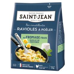 Ravioles à poêler au fromage frais Basilic de Provence - 310g