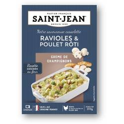 Cassolette de Ravioles & poulet rôti - 310g