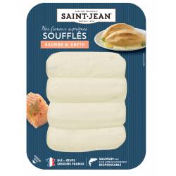 Suprêmes Soufflés au Saumon Aneth 480g (4x120g)