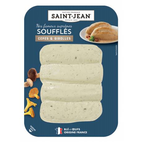 Achat de Supreme Soufflés Cèpes et Girolles Skin 4*120g 