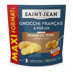 Gnocchi Français 67% de pomme de terre à poêler - 600g