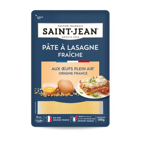 Achat de Pâte à lasagnes 12 plaques - 300g