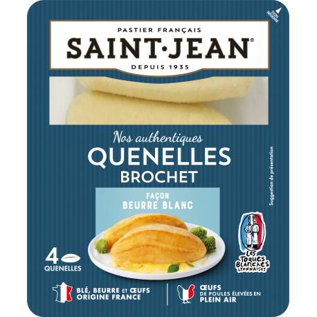 Achat de Quenelle de Brochet façon beurre blanc - 340g (4x85g)