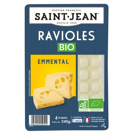 Achat de Ravioles à l'Emmental BIO - 240g