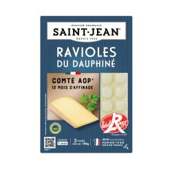 Ravioles du Dauphiné au comté AOP 12 mois d'affinage / Label Rouge 3 plaques - 180g