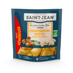 Achat de Ravioli BIO aux champignons poêlées, ail des ours - 250 g