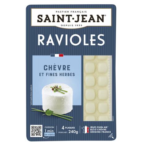 Achat de Ravioles chèvre de la Drôme 4 plaques 240g