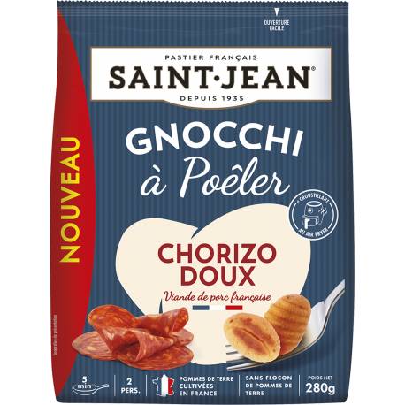 Achat de Gnocchi à poêler Chorizo Doux - 280g