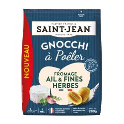 Gnocchi à poêler ail et fines herbes - 280g