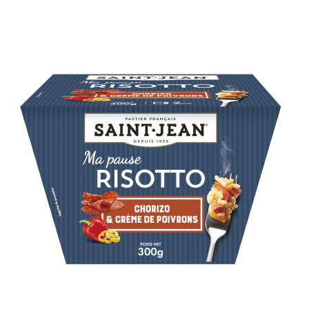 Achat de Risotto chorizo crème de poivrons grillés - 300 g
