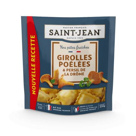 Achat de Ravioli aux girolles poêlées et persil de la Drôme - 250g